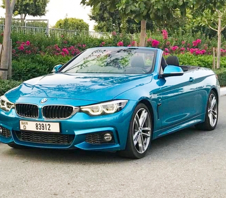 BMW 430i Convertible 2019 for rent in 迪拜